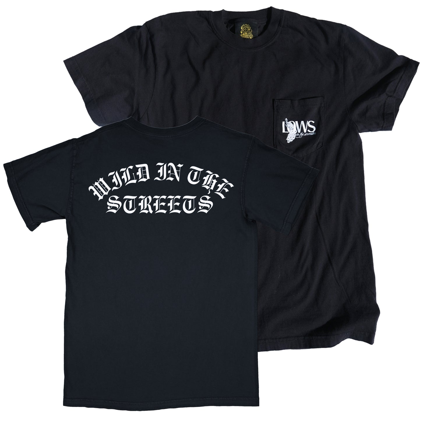 Lows Peacock Pocket Tee