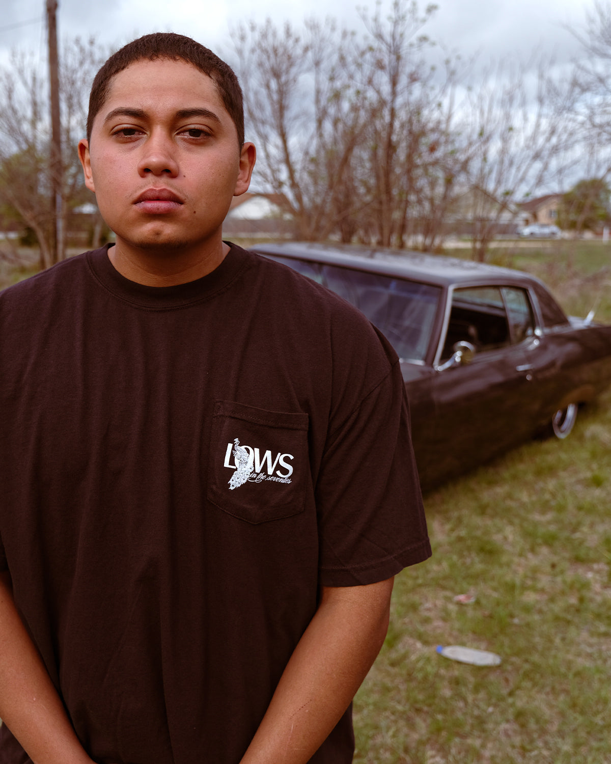 Lows Peacock Pocket Tee