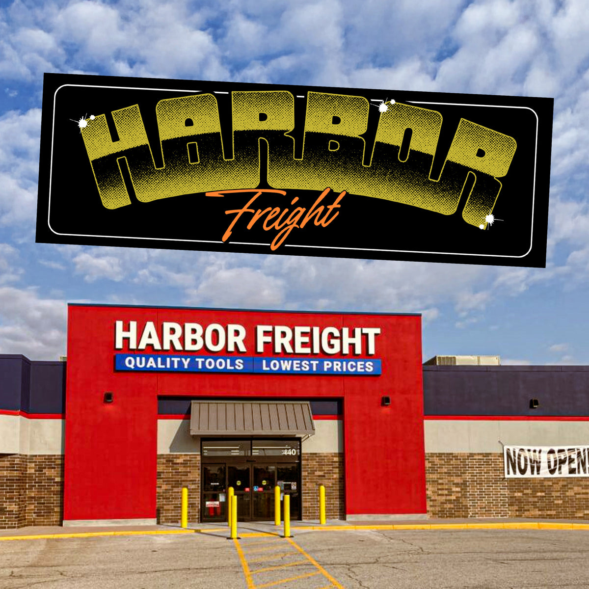 Harbor Freight Lowrider Bumper Sticker