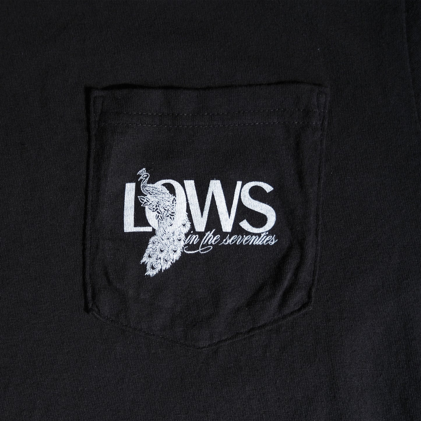 Lows Peacock Pocket Tee