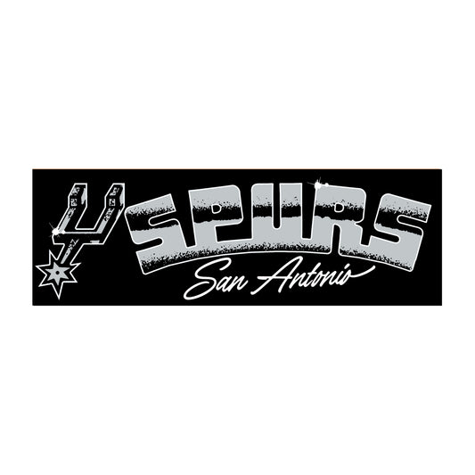 Spurs Lowrider Bumper Sticker